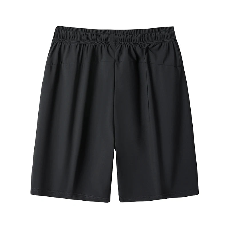 Men'S Beach Quick Dry Running Sports Board Black Shorts For New 2024 Summer Casual Classic Oversize 7XL 8XL GYM Pants Trouers