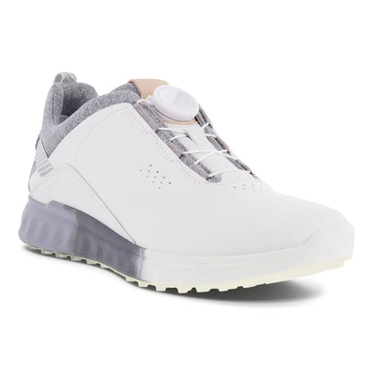 Top layer cowhide women's shoes, golf shoes, women's lock button waterproof and breathable outdoor sports and leisure shoes