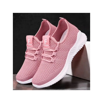 Shoes for women 2024 new casual fashion running shoes flying woven breathable women's shoes soft sole trend sneakers women